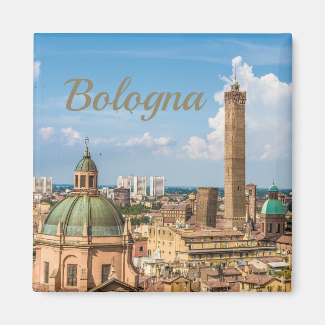 Bologna Emilia Romagna Italy Panorama gift Magnet (Front)