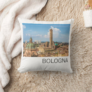 Bologna Emilia-Romagna Italy Panorama Souvenir Cushion