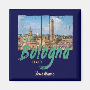 Bologna Emilia-Romagna Italy vintage souvenir Magnet