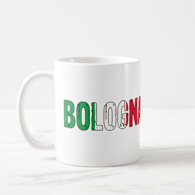 Bologna Italy, I love Bologna Coffee Mug (Left)
