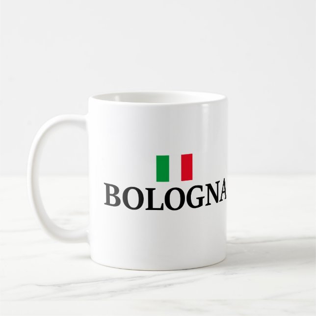 Bologna Italy, I love Bologna Coffee Mug (Left)