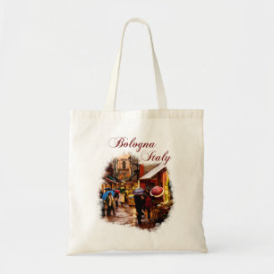 Bologna, Italy: Shopping in the Rain Tote Bag