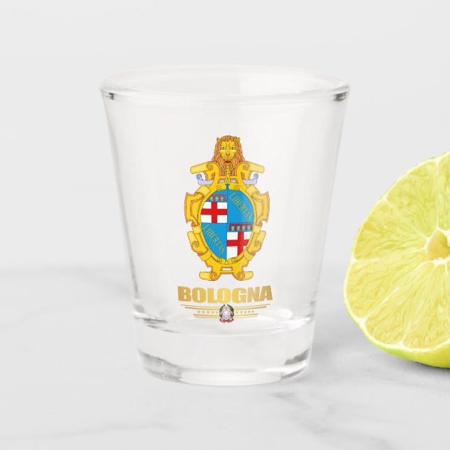 Bologna Shot Glass (Front)
