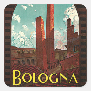 Bologna Square Sticker