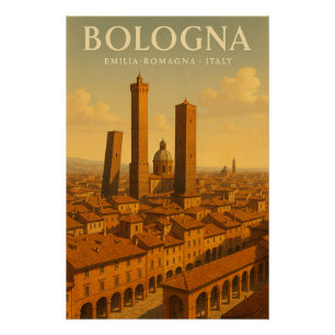 Bologna travel 2026 poster