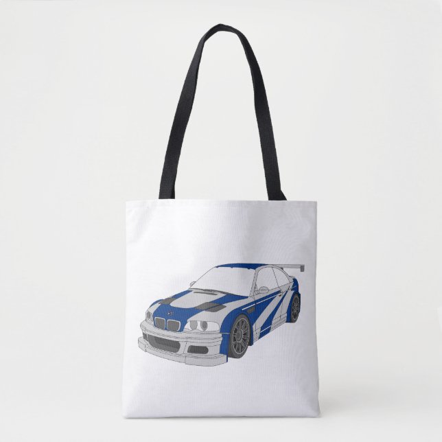 bolsa con frase need for speed  tote bag (Front)