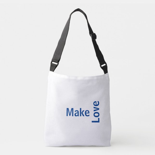 Bolsa make love crossbody bag (Front)