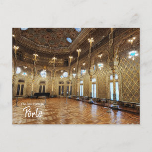 Bolsa Palace Porto Portugal Postcard