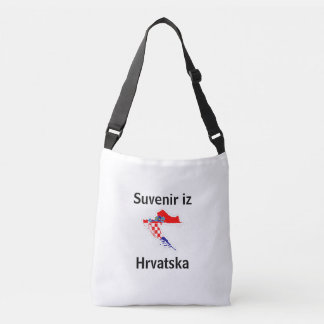 Bolsa recuerdo de Croacia Crossbody Bag
