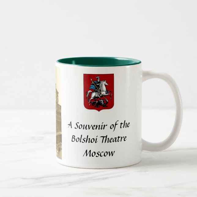 Bolshoi Theatre Souvenir Mug (Right)