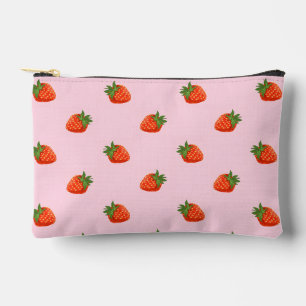 Bolsito Accesorio Pequeño Strawberries Accessory Pouch