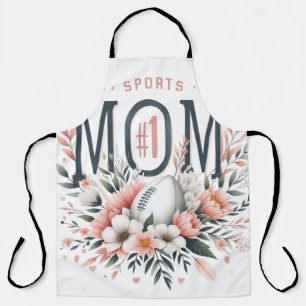 Bolso De Tela 1 Sports Mom – Football & Flowers Mo Apron