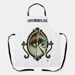 Bolso De Tela Gigante Even Broken, I See   Emotion Apron