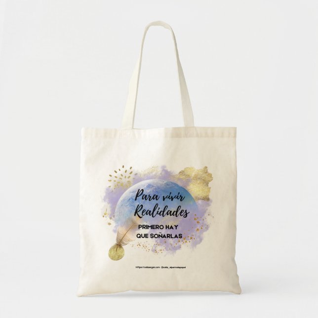 Bolso De Tela Totebag Realidades Tote Bag (Front)