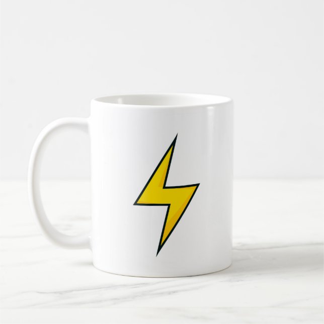Bolt coffee mug (Left)