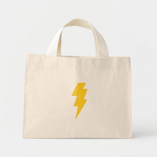 bolt mini tote bag (Front)