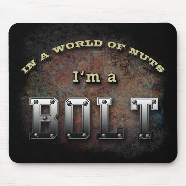Bolt Mouse Mat (Front)