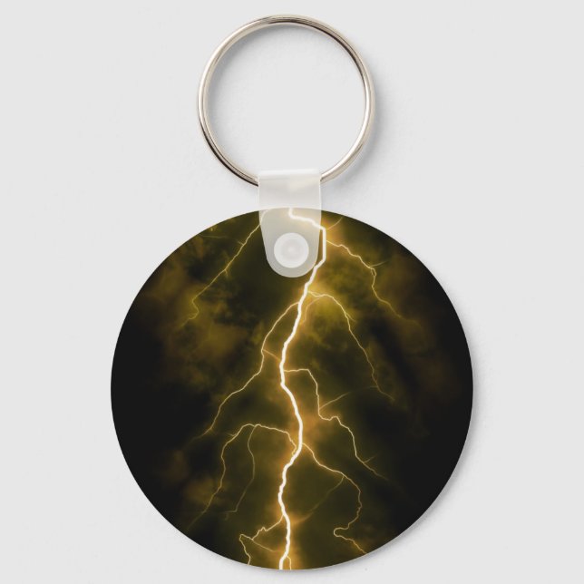Bolt of Lightening Key Ring (Front)