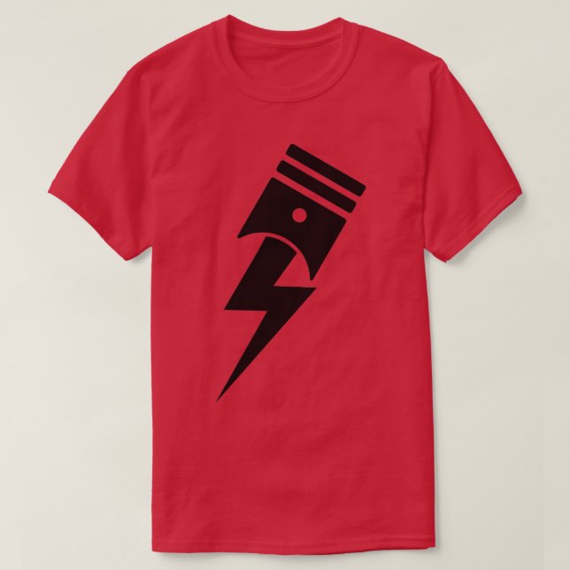 Bolt Piston  T-Shirt (Design Front)