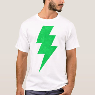 Bolt T-ShirtLightning Bolt Green  T-Shirt