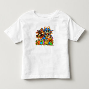 BoltGon Cute Fun Superhero Dragon Halloween Toddler T-Shirt