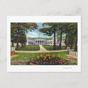 Bolton Landing Exterior View of Sagamore Hotel Postcard