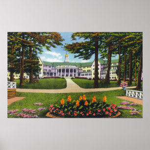 Bolton Landing Exterior View of Sagamore Hotel Poster