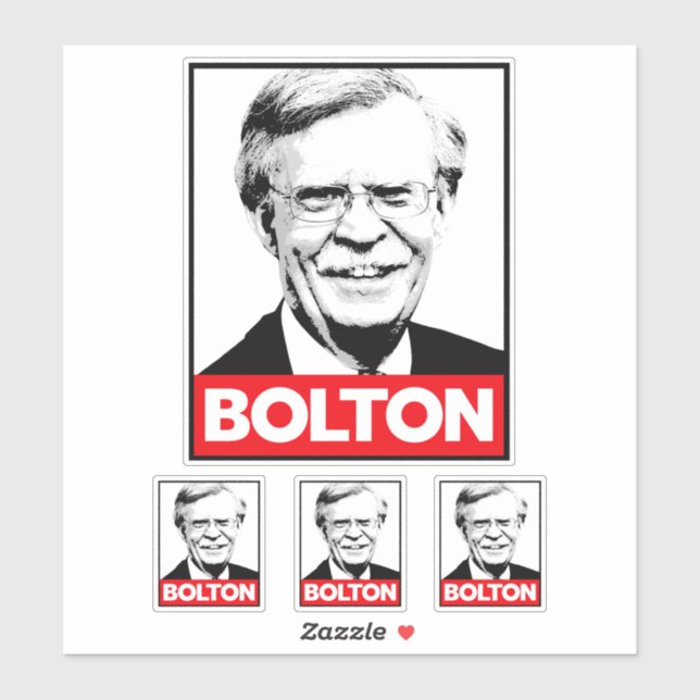 Bolton Portrait Sticker (Sheet)
