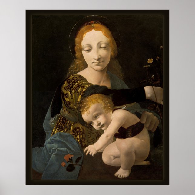 Boltraffio Madonna of the Rose CC0335 XL Poster (Front)