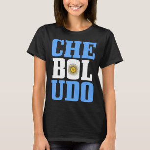 Boludo Argentina Argentinian Flag Pride Roots Funn T-Shirt