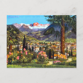 Bolzano, Italy, and the nearby Alps Postcard