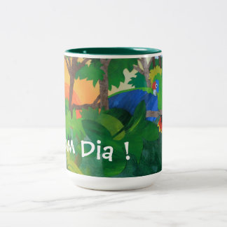 Bom Dia ! Art Coffee Mug