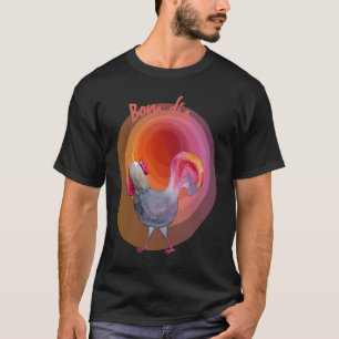 Bom Dia Portugal Portuguese Rooster Good Morning S T-Shirt