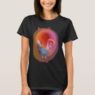 Bom Dia Portugal Portuguese Rooster Good Morning S T-Shirt