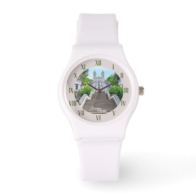 Bom Jesus de Braga Catholic Sanctuary, Portugal Watch (Front)