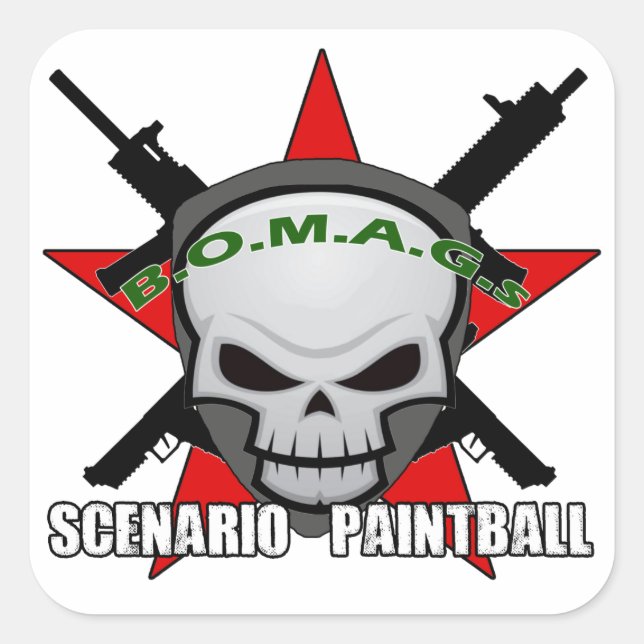 BOMAGS stickers (Front)