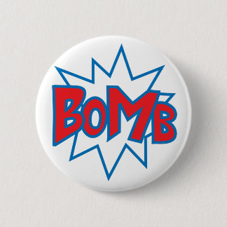 Bomb 6 Cm Round Badge
