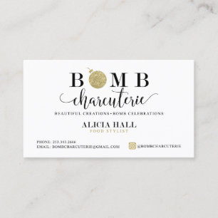 Bomb Charcuterie Custom Cards Not Editable