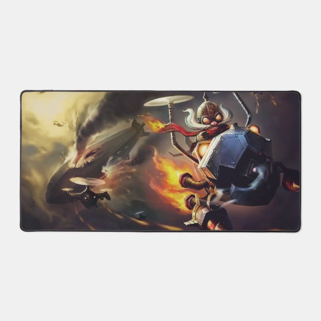 Bombardier Gaming Desk Mat | Sky Gaming Mousepads (Front)