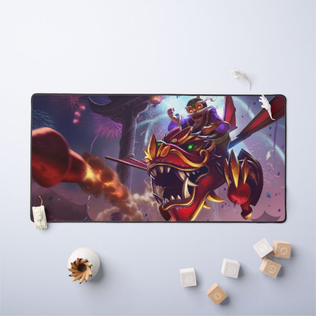 Bombardier Gaming Desk Mat | Sky Gaming Mousepads (Kids Table)