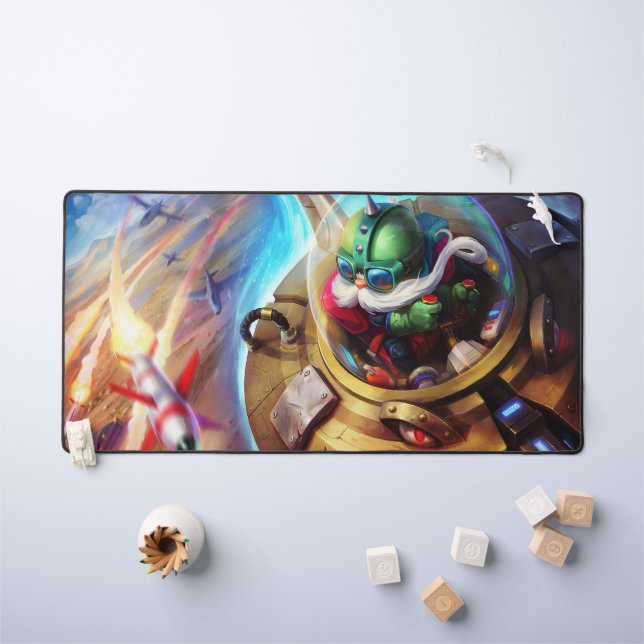 Bombardier Gaming Desk Mat | Sky Gaming Mousepads (Kids Table)