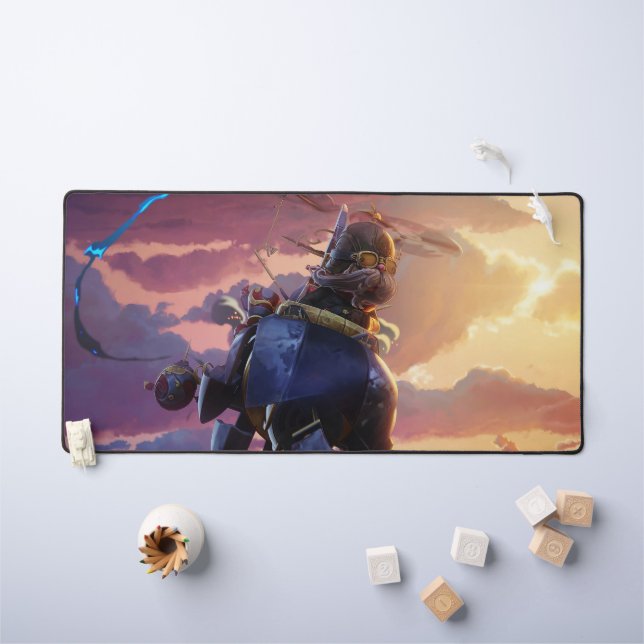 Bombardier Gaming Desk Mat | Sky Gaming Mousepads (Kids Table)