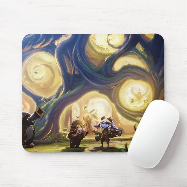Bombardier Gaming Mousepad | pilot mousepad (With Mouse)
