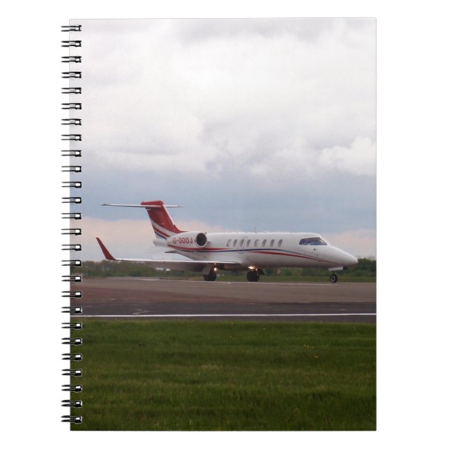 Bombardier Lear Jet 45XR Notebook (Front)