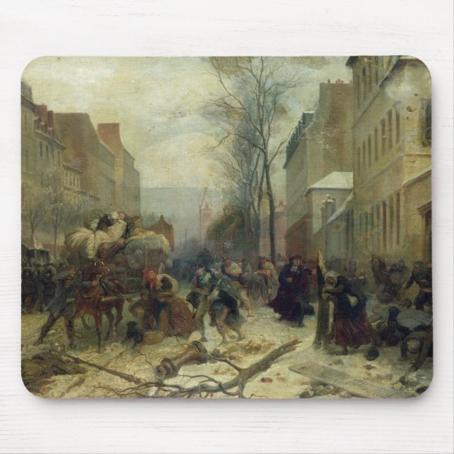 Bombardment of Paris in 1871 Mouse Mat (Front)