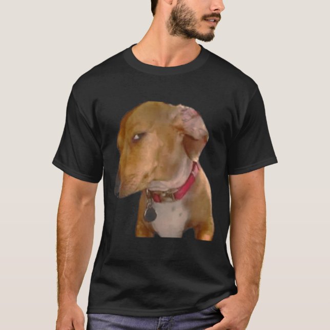 Bombastic Side Eye Funny Dog  T-Shirt (Front)