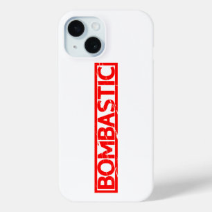 Bombastic Stamp iPhone 15 Case