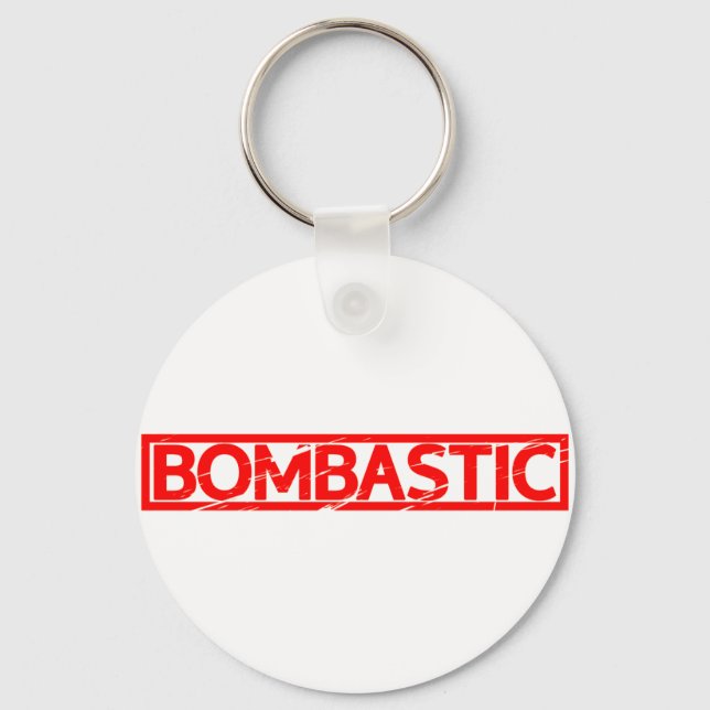 Bombastic Stamp Key Ring (Front)