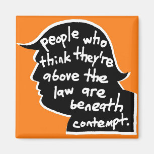 Bombastus Above The Law Magnet