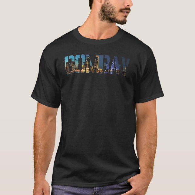 Bombay City India souvenir   for men women T-Shirt (Front)